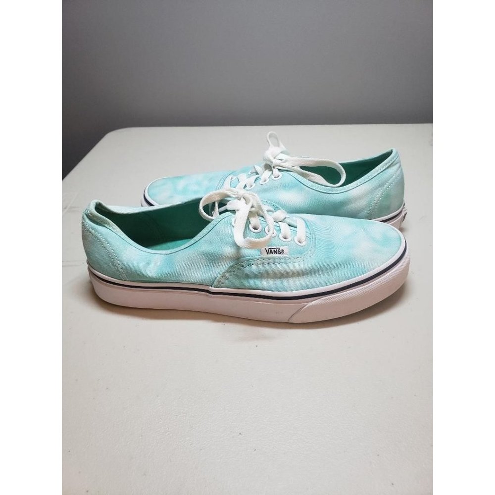Vans blue tie dye women's size 8 men's size 6.5